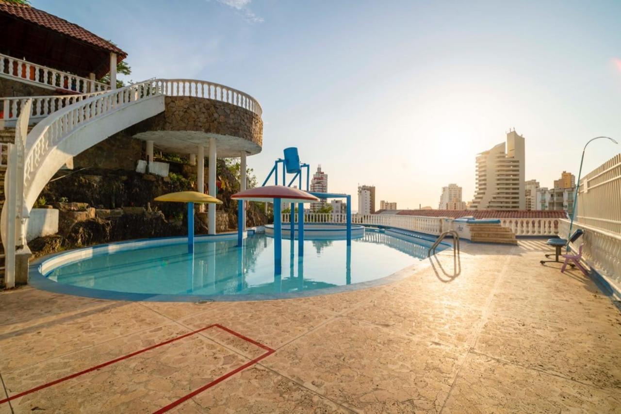 Hotel Cabanas Villa Roca, Rodadero Santa Marta  Kültér fotó